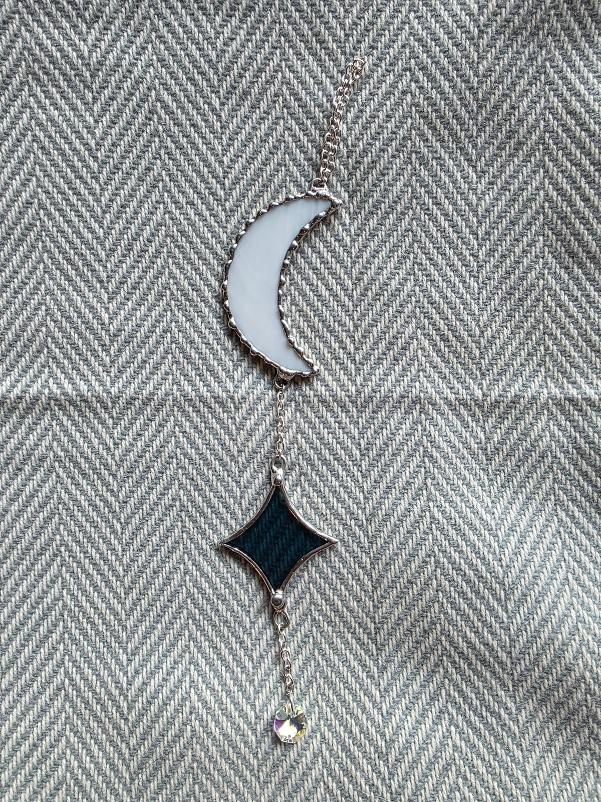 Moon + Star Danglydoo