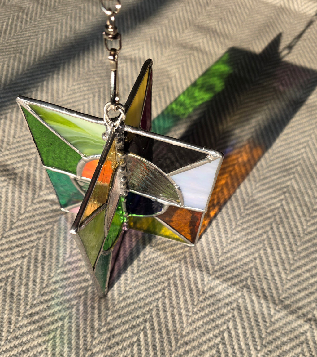 Rainbow Square Spinner