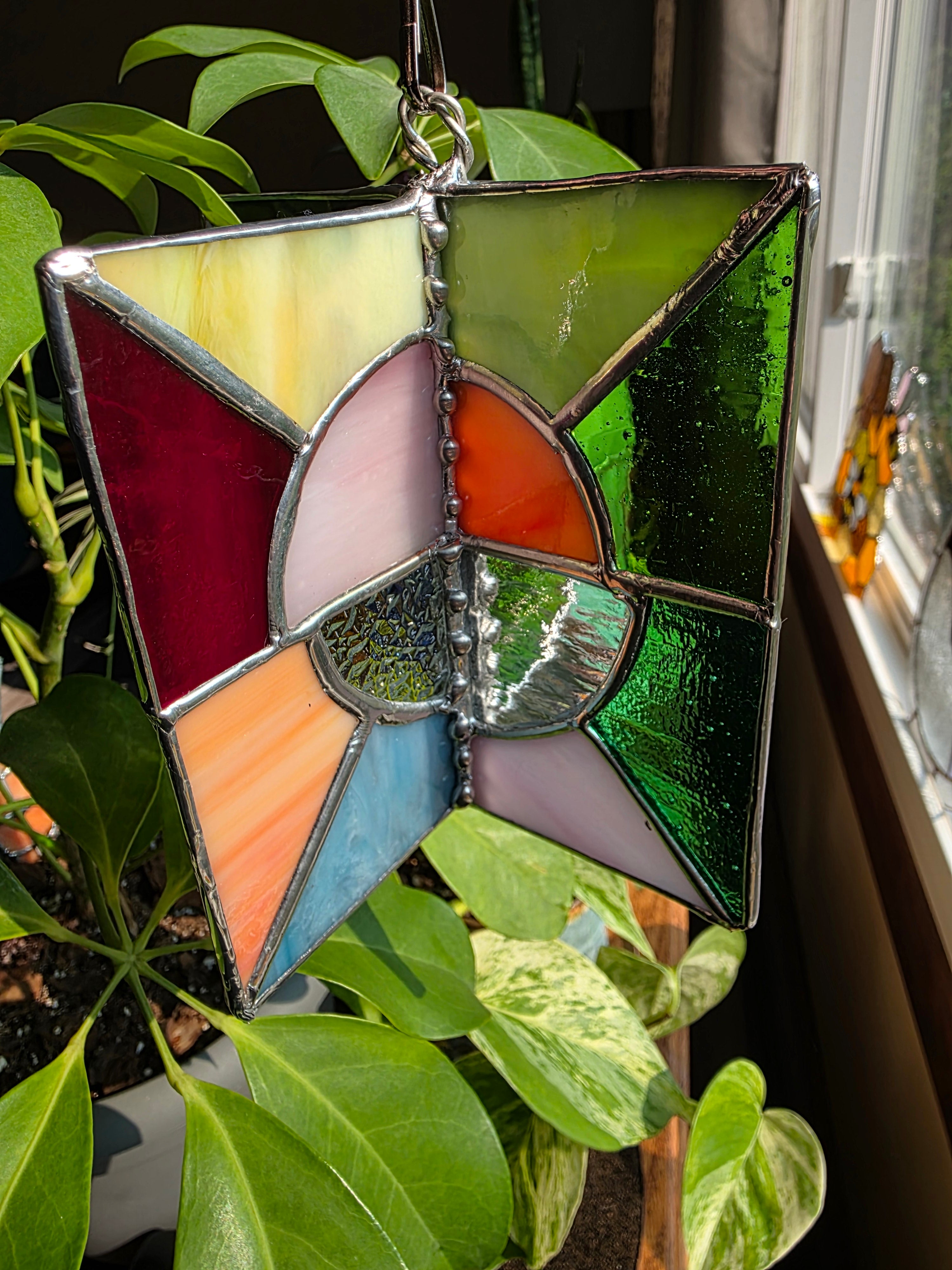 Rainbow Square Spinner