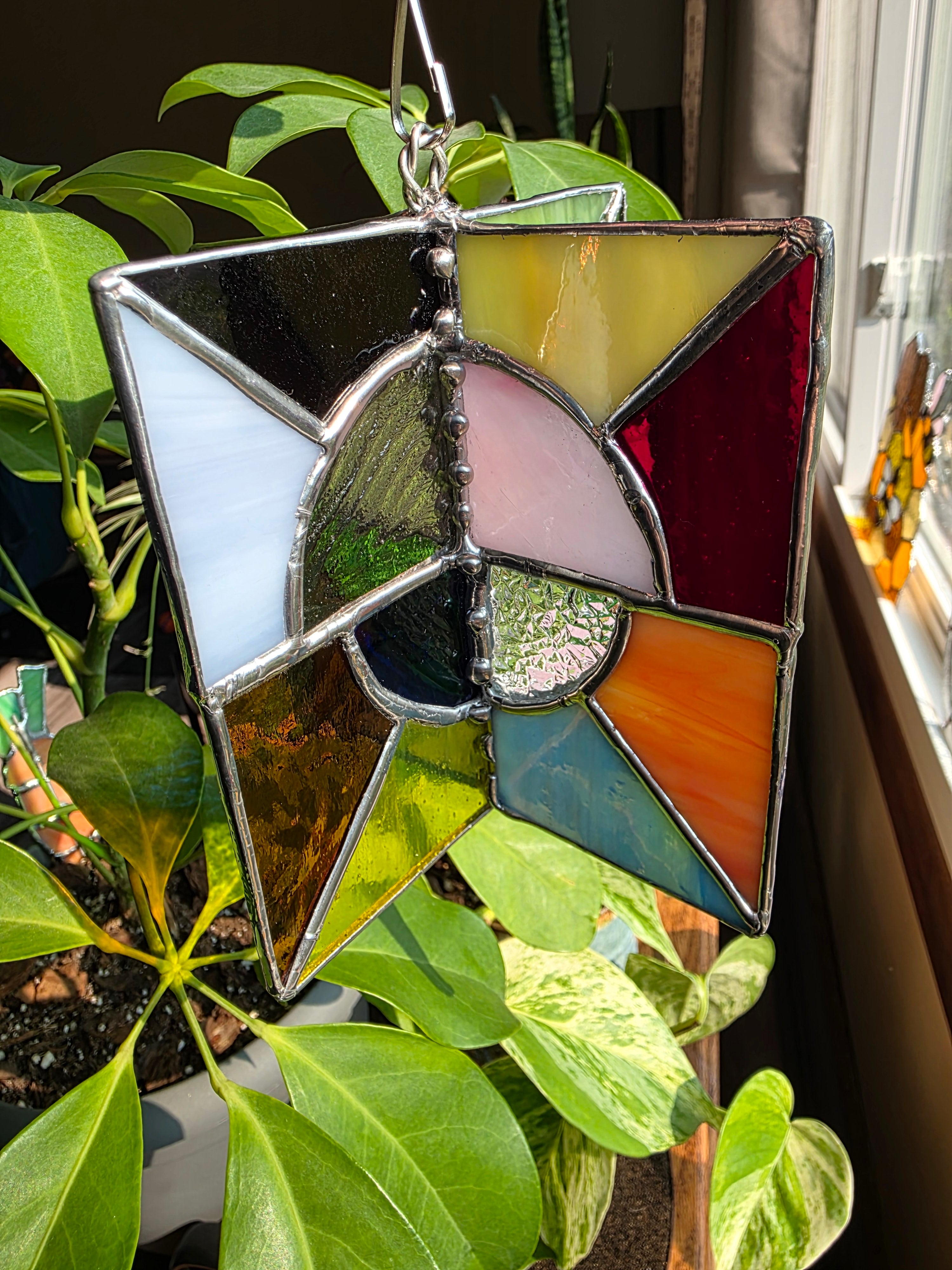 Rainbow Square Spinner